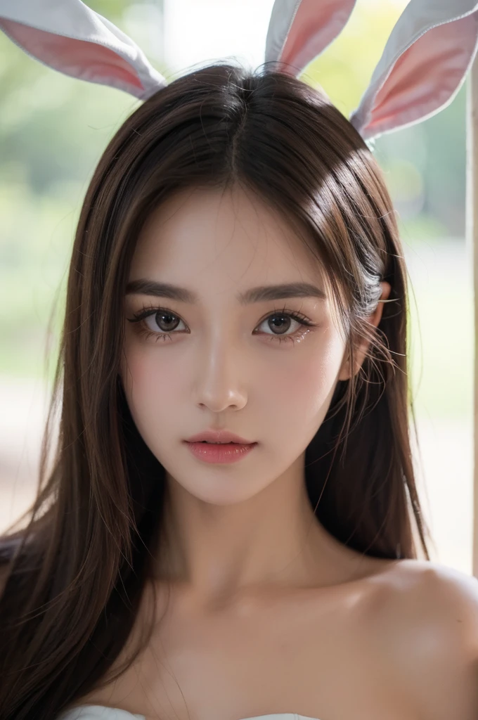 ((best quality)), ((masterpiece)), (detailed), perfect face,bunny girl,