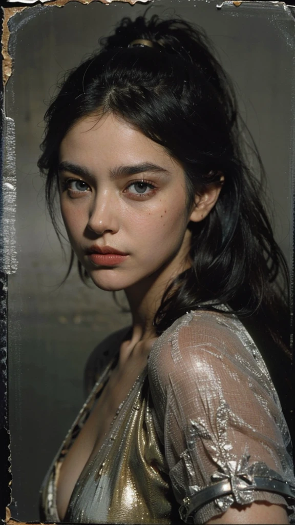 8ก, best quality, Masterpiece, Ultra high resolution, (realism: 1.4), original photo, (Realistic skin texture: 1.3), (Film texture: 1.3), (Selfie corner), 1 woman, Beautiful eyes and facial details, Masterpiece, best quality, close up, upper body, looking at the audience
