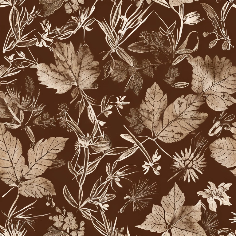 Create a watercolor print pattern background in light pale sepia tones with little stars.