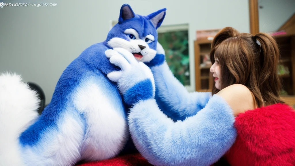 (Freddy (Dislyte), muscular werewolf male, blue fur, wearing sunglasses, ultra detailed body, face, mouth, sharp teeth, nose, head), bedroom, detailed background,(ass view,ass close up),perineum, balls,((camera super close to the ass)),highly detailed, 8k, photorealistic, hyper realistic, portrait, fantasy, sci-fi, studio lighting, physically-based rendering, extreme detail description, professional, vivid colors, bokeh, (( white transparent t-string))