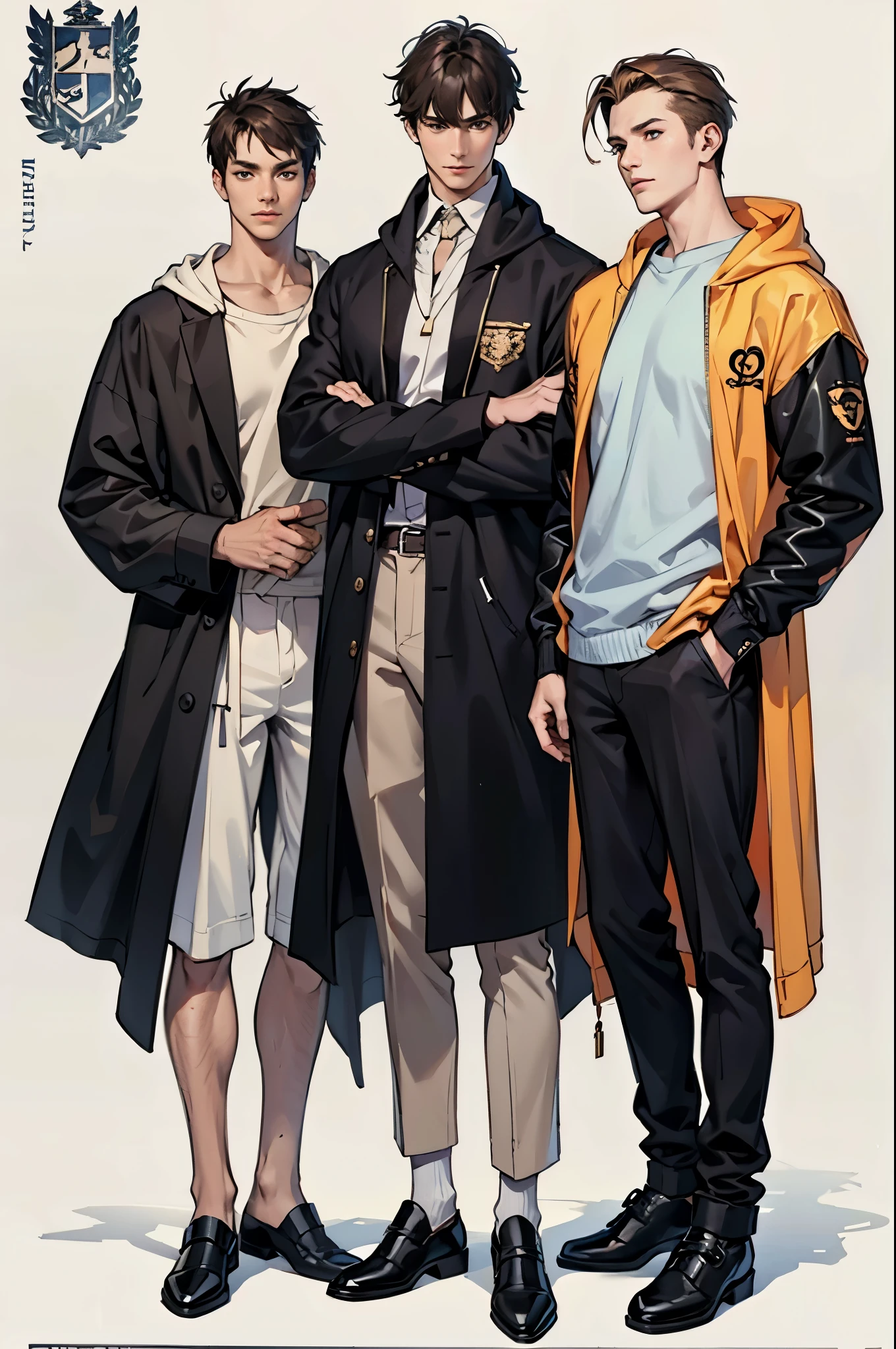 (tmasterpiece,Ultra-high resolution,16k UHD,high qulity),low tune,standing on your feet,looking at viewert,tmasterpiece,A tall man,Stand next to the clothing store,are standing,(Brown hair),Black eyes,ssmile,Seoul,(small heads),Tall man, Masculine face shape,Precise anatomy,Precise hand structure,light colored costume,Hoodies,flight jaket,((espadrilles)),wristwatch,Unity 16K wallpaper,concept-art,One guy,8K eyeature male))),(extra very short hair),(photorealiscic face:1.8),broad shoulder,slips,(full bodyesbian:1.6),Male 18