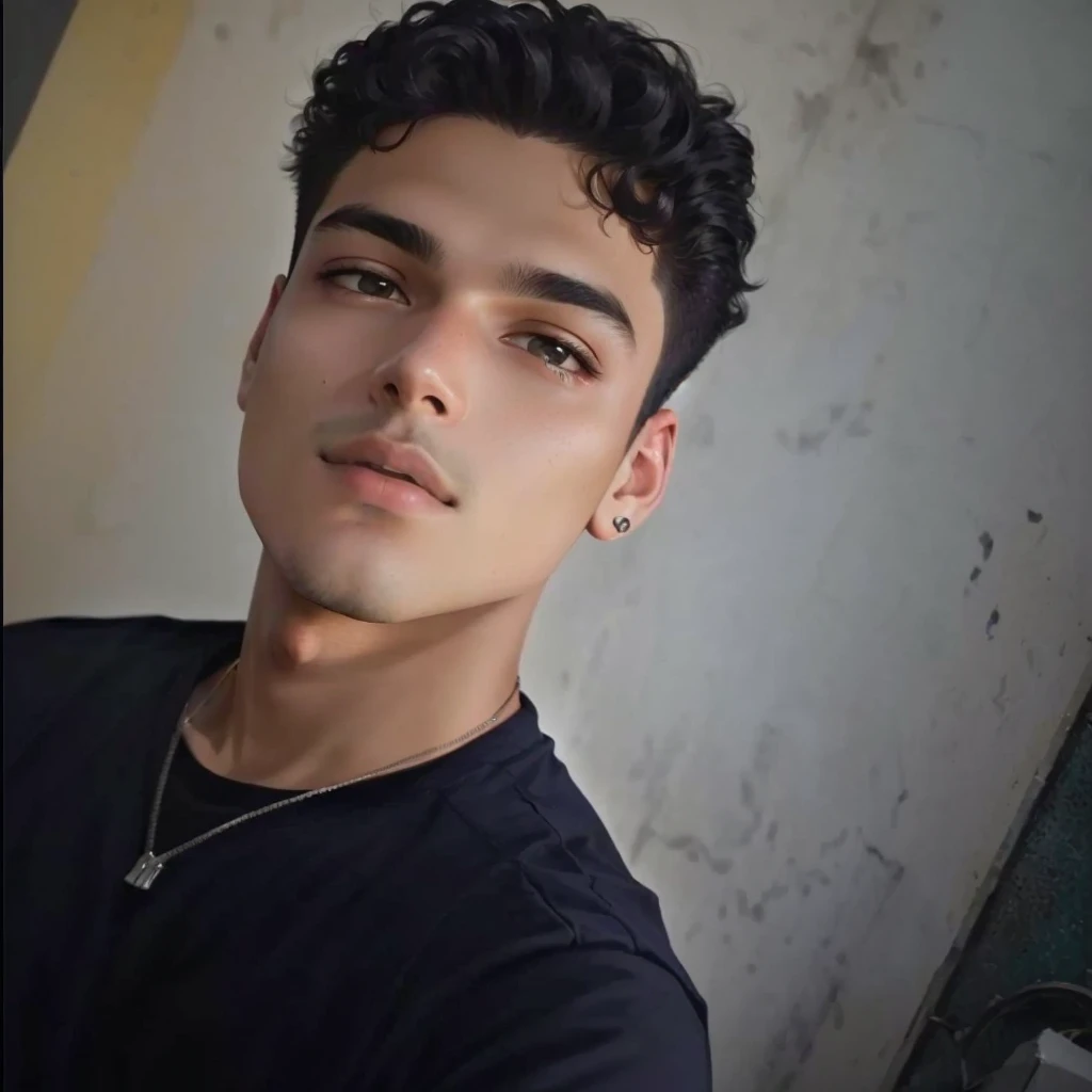 there is a man who is taking a selfie with his cell phone, cerca de 19 anos, taken at the beginning of 2020, Tommy 20 anos, Riyad Cassiem, caio santos, imagem de perfil, ele tem cerca de 2 0 anos, ele tem cerca de 20 anos, headshot imagem de perfilture, André Rios, adolescente masculino