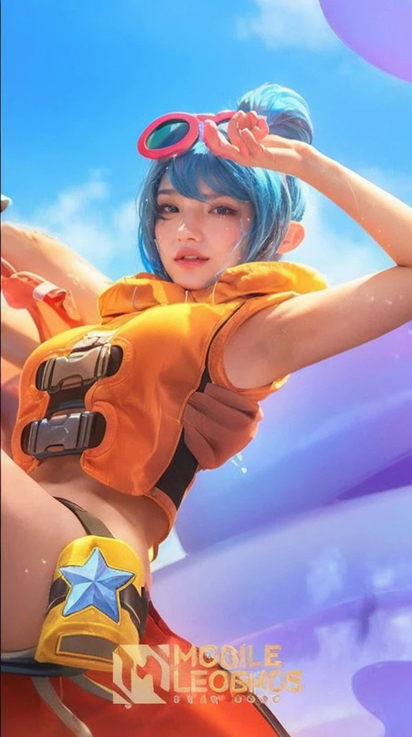 ((Best quality, 8k, Masterpiece :1.3)), 1girl, Pretty woman with emphasizing slender abs :1.3, (random hairstyles :1.2), Oversized tank top :1.2, Ultra-detailed face, Detailed eyes, Double eyelid, armpit