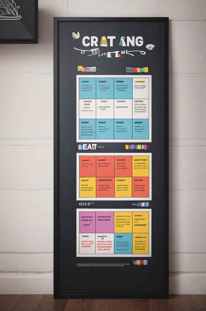 Create poster advertising bingo