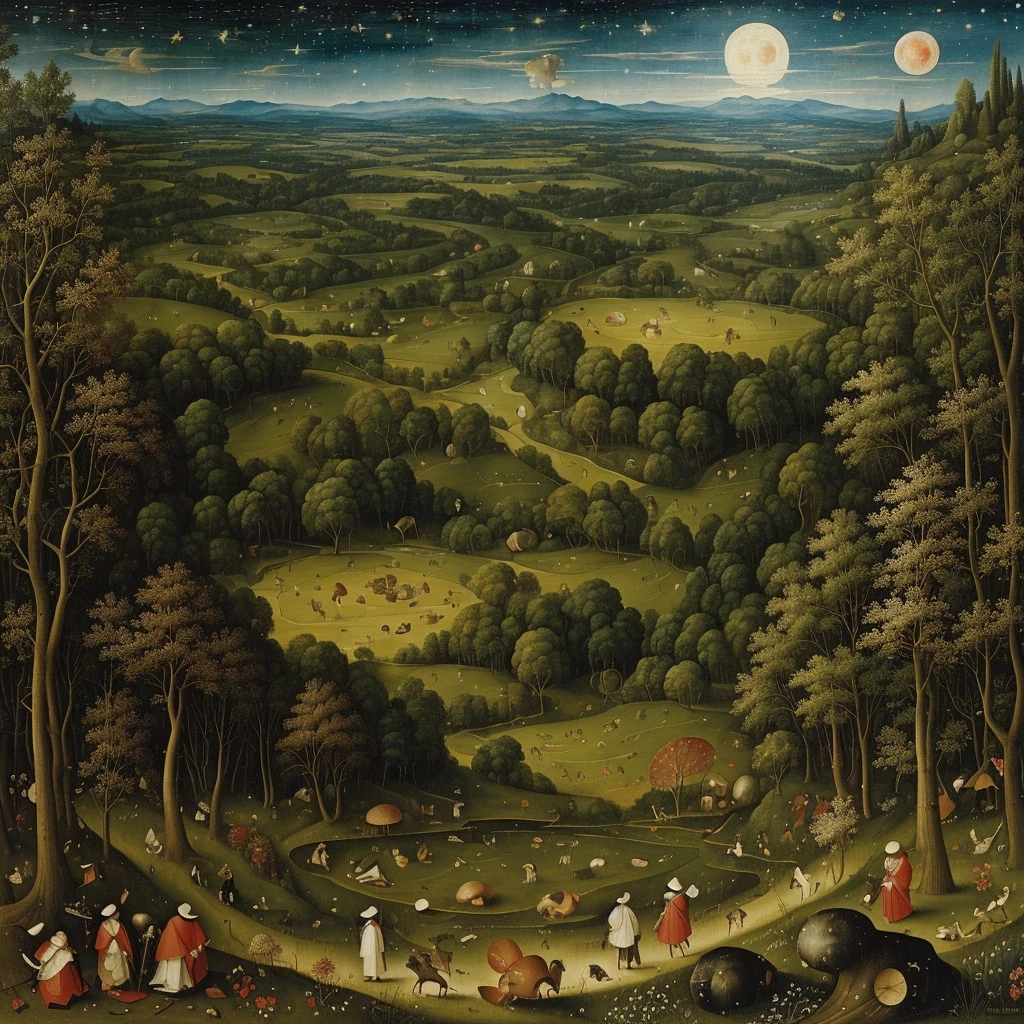 Lucas Cranach Style - Renaissance and Impressionism to wild contemporary art