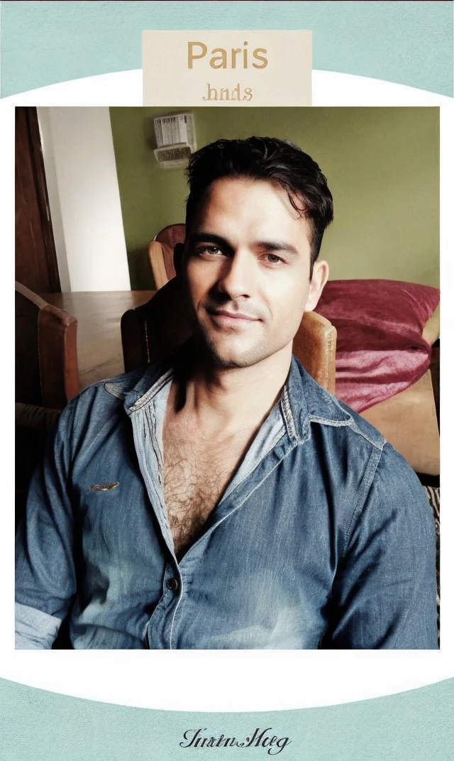 handsome brunette man late 30s headshot