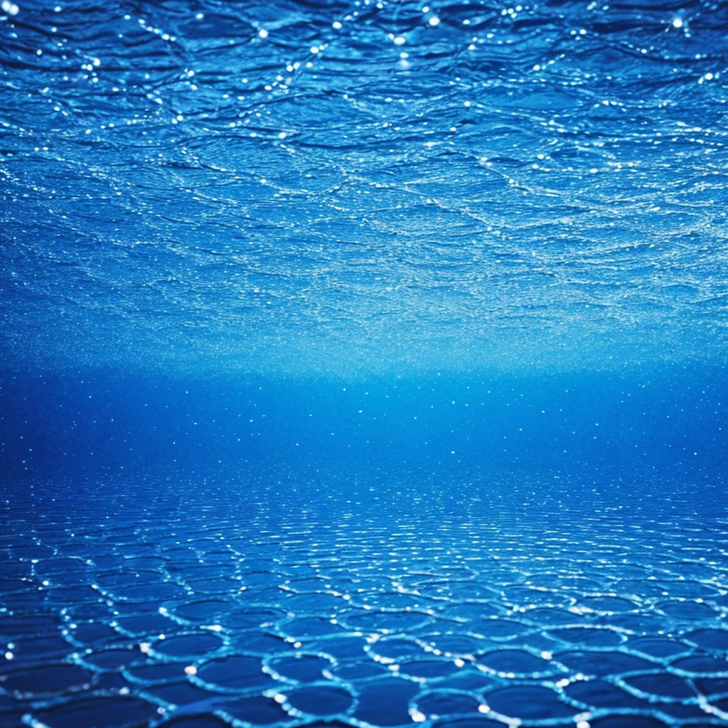 A background made from tiny mirrors with blue mist and ripples