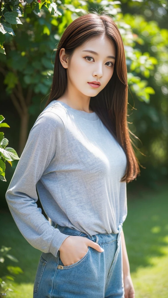 1girl, smile, (((small breast))), (((bokeh))),depth of field,  cute face, looking at the viewer, masterpiece, modelshoot style, cleavage, full body portrait, sexy pose, ((8k, RAW photo, highest quality, masterpiece), High detail RAW color photo professional  photo,  (realistic, photo realism:1. 37), (highest quality), (best shadow), (best illustration),  ultra high resolution, highly detailed CG unified 8K wallpapers, physics-based rendering, cinematic lighting),