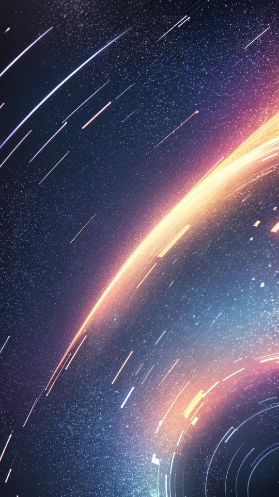 Background with vector icons of stars, scattered