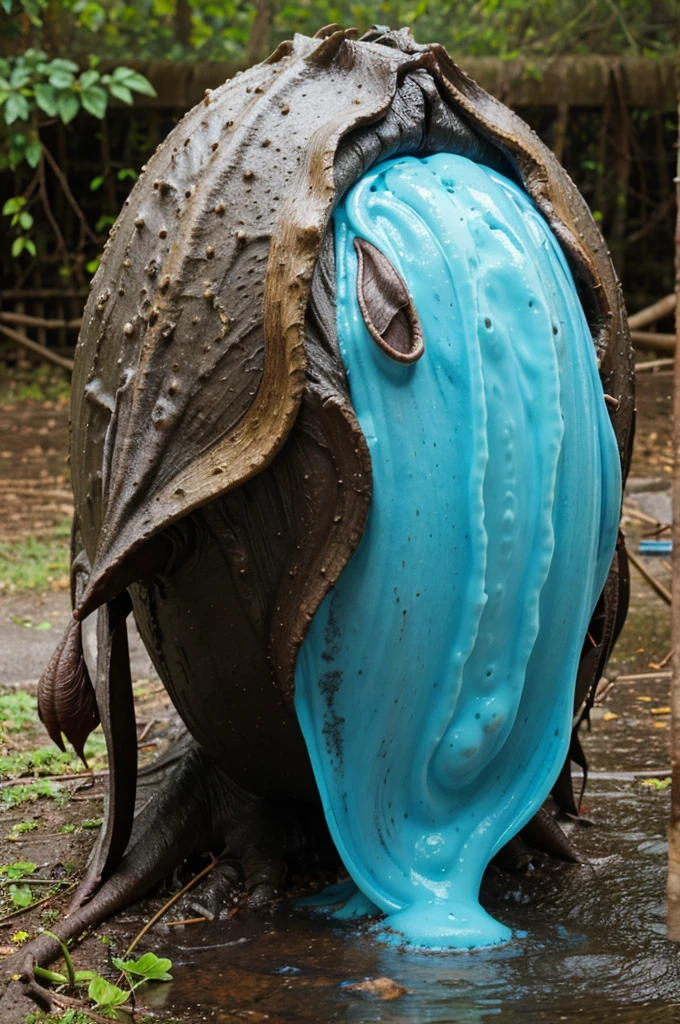 Weird stinky slime nasty creature