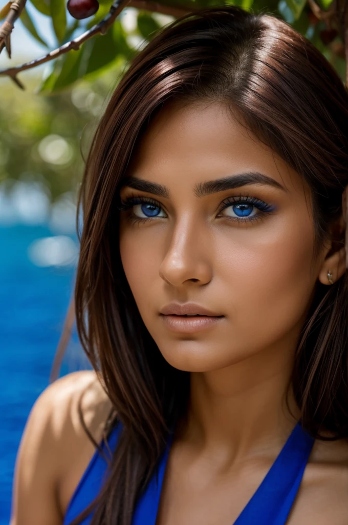 Mujer (alta,by the chestnut,ojos azules)