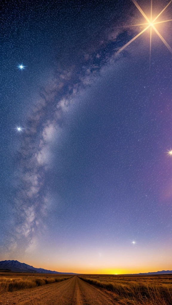 Background with stars
