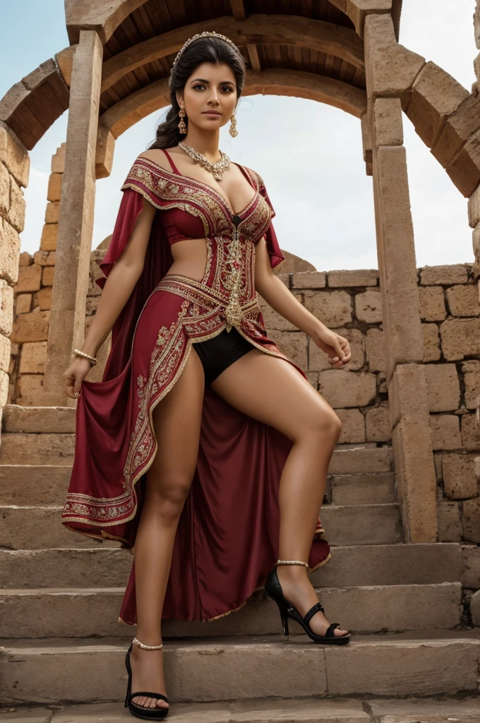 Mujer de caderas anchas