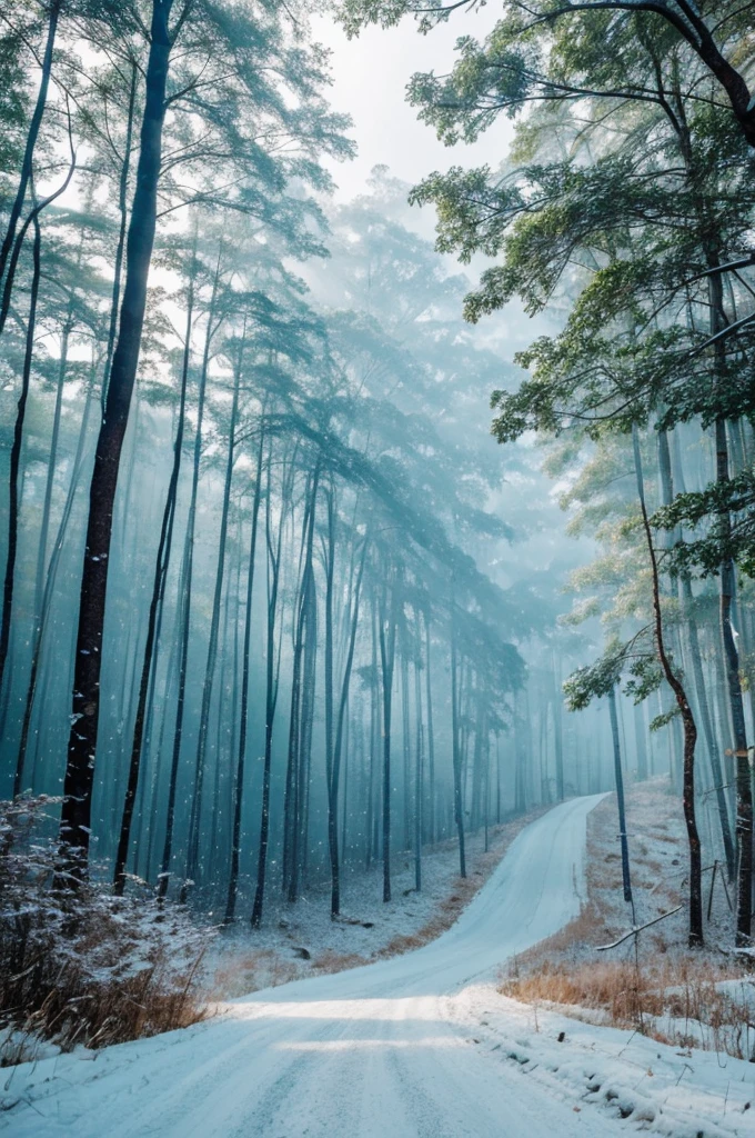 dream illustration like a fairy tale oil painting 8K HD little rabbit background A beautiful snow-covered forest. floating snowflakes blizzard blizzard HD golden light blue green light blue green carmine pale purple; moonlight colors An illuminated atmosphere at night (ဒစ်ဂျစ်တယ်ပုံ-၁.၂)၊ ရုပ်ပြစတိုင်၊ ToonYou စတိုင်၊ သရုပ်ဖော်ပုံသဏ္ဍန်၊ တန်ပြန်လှိုင်းဂရပ်ဖစ်တီ၊ ရှုထောင့်အမြင်၊ အလွန်အမင်း မျက်နှာအနီးကပ်ပုံ၊ တီရှပ်ဂရပ်ဖစ်၊ Ultra HD၊ လက်တွေ့ဆန်သော၊ ကွက်ကွက်ကွင်းကွင်း အရောင်များ၊ အလွန်အသေးစိတ်၊ အထူး HD ပုံဆွဲ၊ ဘောပင်နှင့် မှင်၊ ပြီးပြည့်စုံသောဖွဲ့စည်းမှု၊ လှပသောအသေးစိတ်အနုစိတ်သော ရူးနှမ်းနှမ်းအသေးစိတ်ရှိသော octane render rendering၊ 8K Art Photography၊ Arte conceptual fotorrealista၊ ပျော့ပျောင်းသောသဘာဝပမာဏရှိသော ရုပ်ရှင်လောကတွင် ပြီးပြည့်စုံသောအလင်းရောင်
