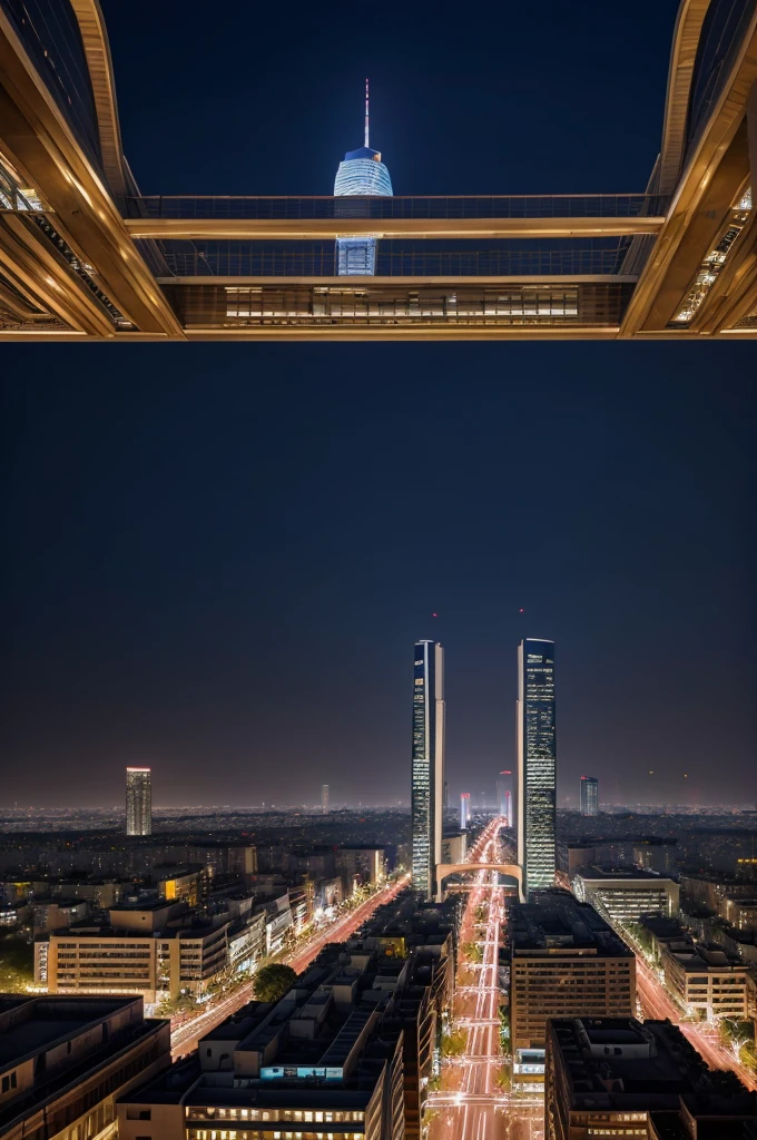 The novel cover features a panoramic view of Delhi's skyline at twilight, with iconic landmarks like India Gate and modern skyscrapers silhouetted against a sky transitioning from dusk to night. The cityscape is alive with twinkling lights and the bustling energy of urban life. The title "Chahtein Ishqwalo ki" is prominently displayed in an elegant and contemporary font, integrated seamlessly into the skyline, capturing the essence of romance and intrigue set in Delhi
