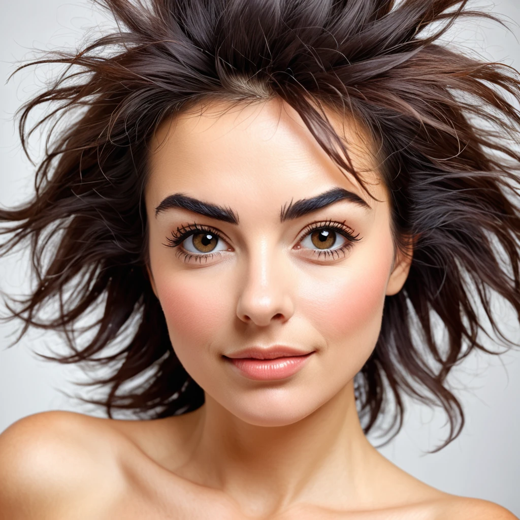 hirsute woman