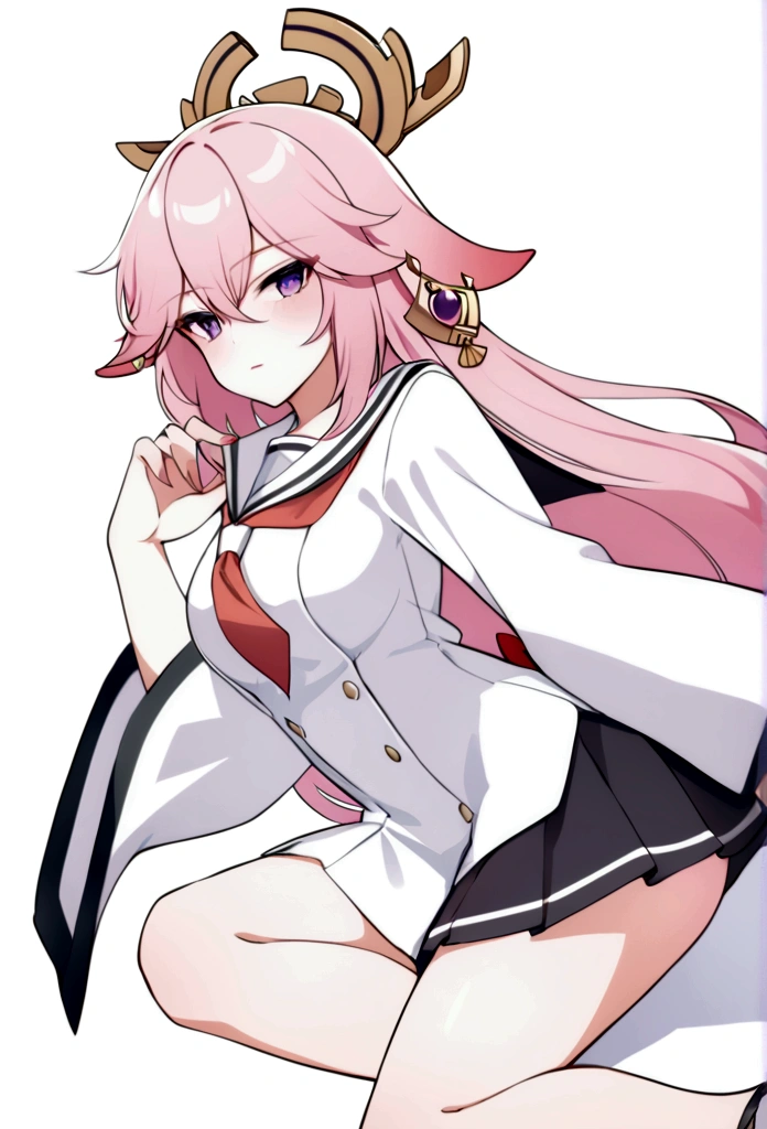 Yae Miko Female Sailor Uniform