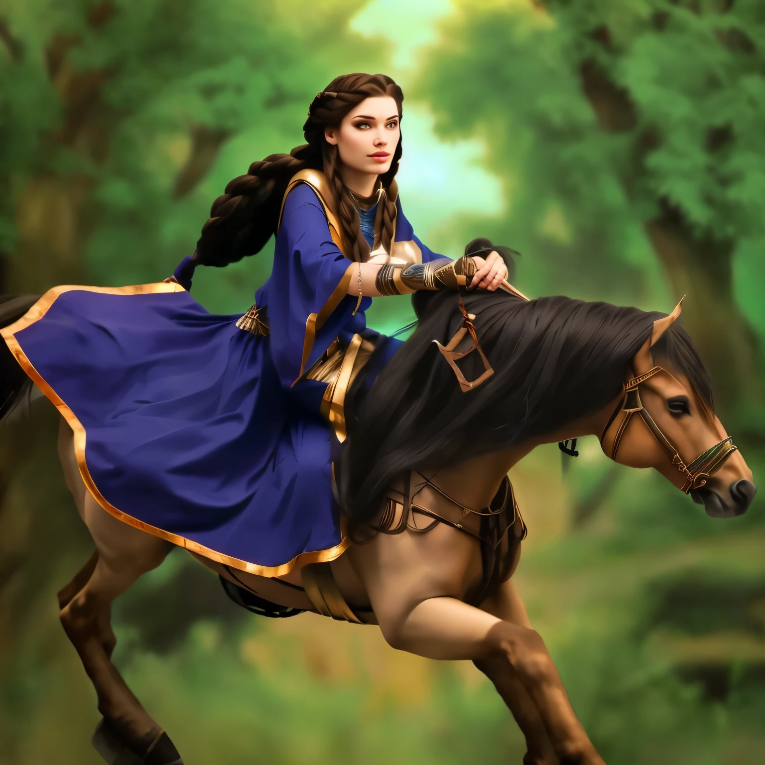 powerful sorceress, beauty, innocent
