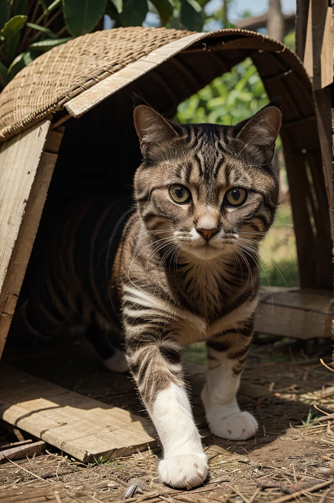 Kucing bergerak