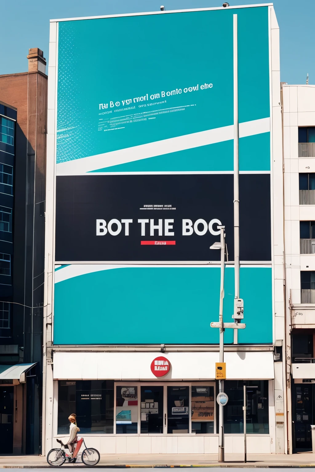 Design a 1:1 Image of a Billboard for boAt.

This Billboard needs to have a catchy tagline/concept that would make people passing by stop and look.

Follow boAt's design language and colour scheme in this billboard design.

