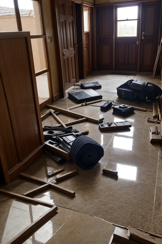 People living in the house became suspicious after seeing the suspect 16:9 ratio pic ganrate
