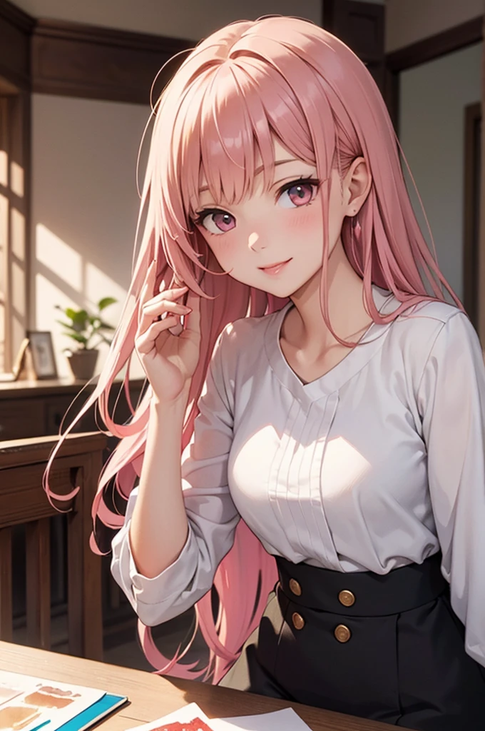 masterpiece、Soft Focus , Bright gradient watercolor、Tabletop, High resolution, 8k, Anime Women, Delicate and detailed writing 、Detailed digital illustration、high resolution, high quality、Detailed Background、Close-up photo、
Beautiful girl、smile、highest quality、Multiple Girls、Harem、masterpiece、Long Blonde Hair、Brown Hair、Pink Hair