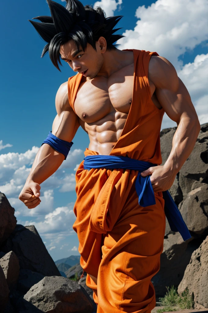 Goku pene desnudo 