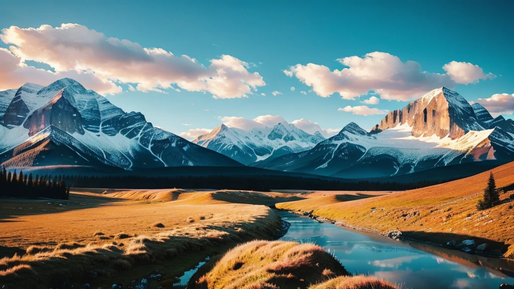 Mountain scenery