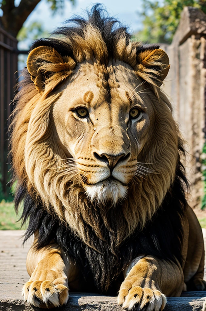Create a lion