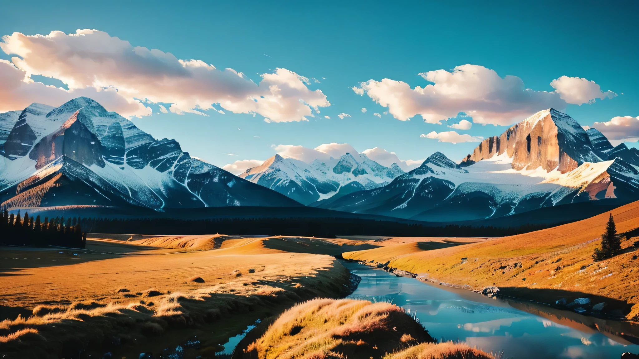 Mountain scenery