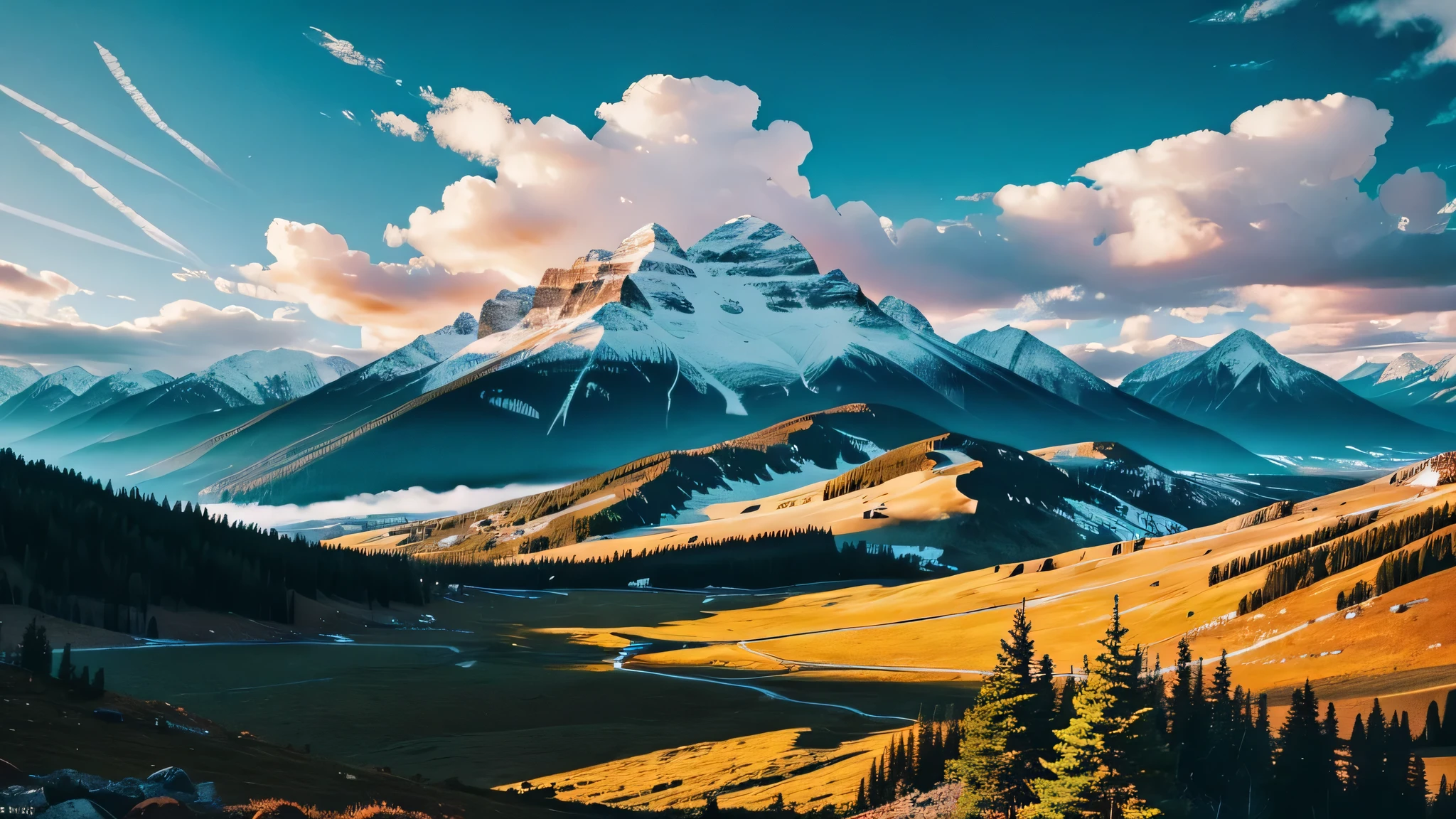 Mountain scenery