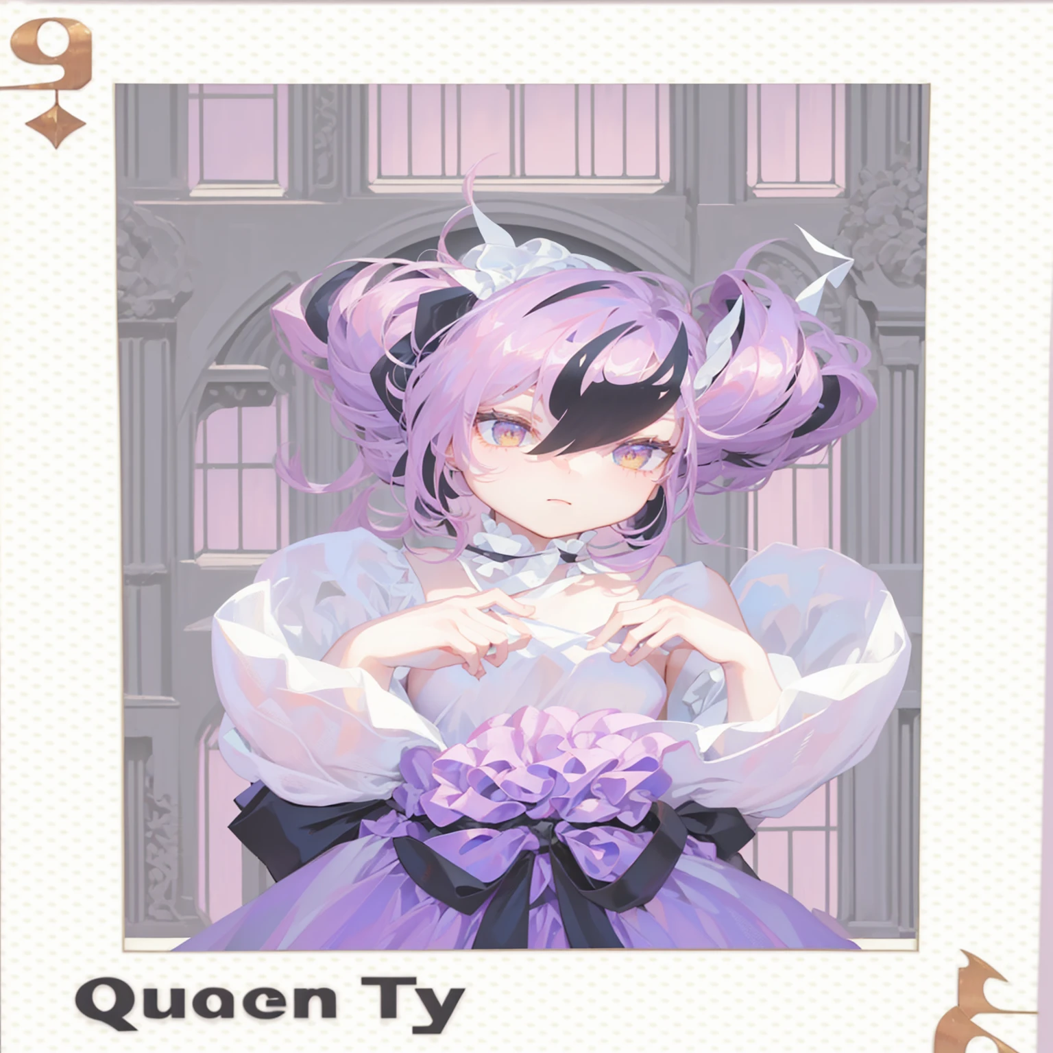 (Extremely delicate, masterpiece, excellent light and shadow, 8K HD wallpaper), white hair, golden eyes, intermittently translucent white clothes, looking at the upper body, lacy hair accessories, pale pink skin, tie at the waist, side braid swing.