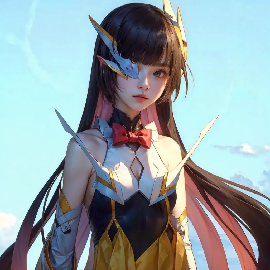 ((masterpiece, best quality, detailed)), 1girl, colerful lighting, deedlit, elf, Blond long Hair, looking at viewer, cute, Portrait, varies multi etc. --v 6 --s 1000 --c 20 --q 20 --chaos 100