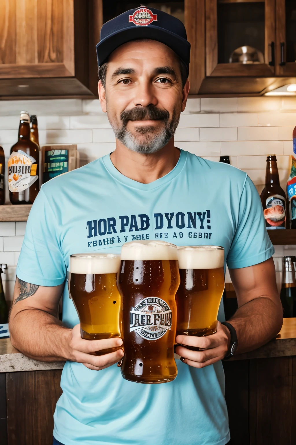 Father's day greetings from a beer company