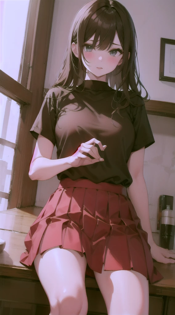 Red skirt, masterpiece, best quality, Solo, ????????? ??????, female-????????????-clothedv2