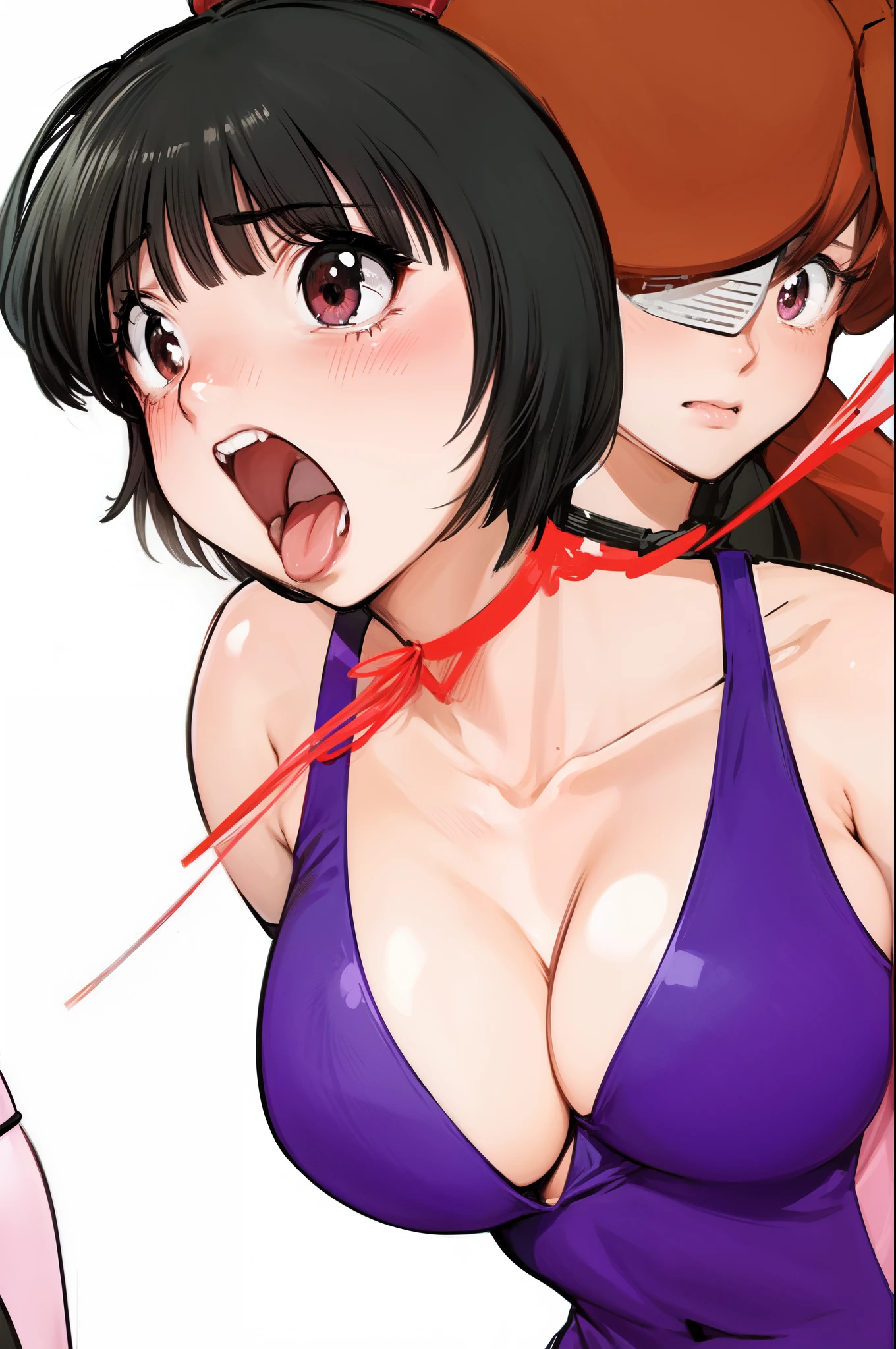 Female Combatant、Japanese girl、Close-up of a girl in a pink leotard、pink shiny leotard、Black fishnet stockings、Pink Boots、Saiyan Girl, wonderful, Nano Girl, Female body type, Inspired by Hiromu Arakawa, Anime Manga Robot!! Anime Girls, Fubuki, Full Body Suit, by Hiromu Arakawa、wonderful, silk, Beautiful and attractive anime , Anime Girls of the future, tears,Drooling,Pee,Sweat,Tongue out,incontinence,Peeing、Estrus、Eyes wide open,Estrus,Blushing,Nipples are erect,Face is hot、Lust、incontinence、Armpit Hair、pubic hair、Nipples are erect、My crotch is wet、Being restrained、Knife to the throat、Pleading for your life