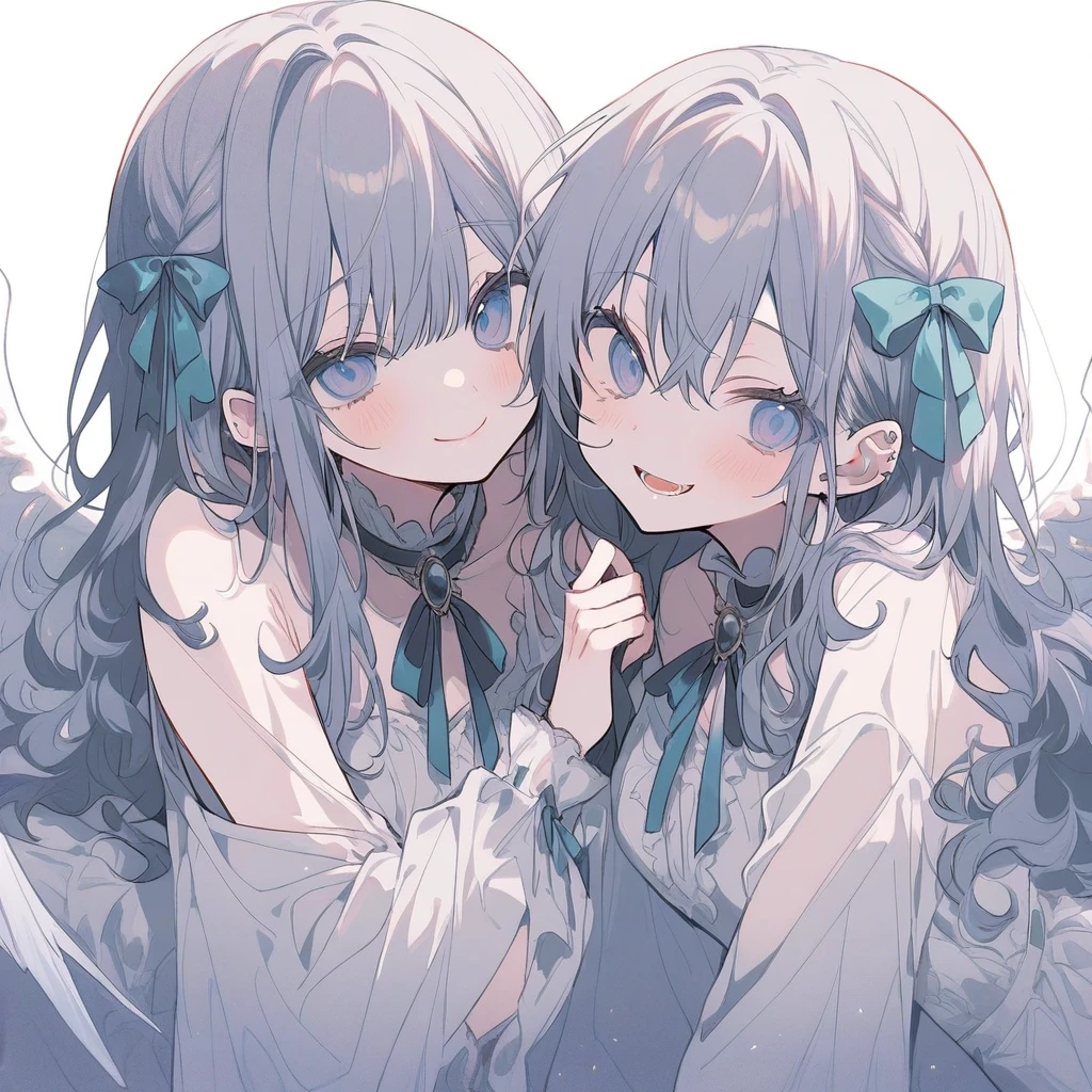 highest quality, masterpiece, 1girl and 1boy, (1boy femnin, otokonoko, femboy, long hair), futa on male, futa is bigger, femdom, forced, uncensored, Boy gives girl a blowjob