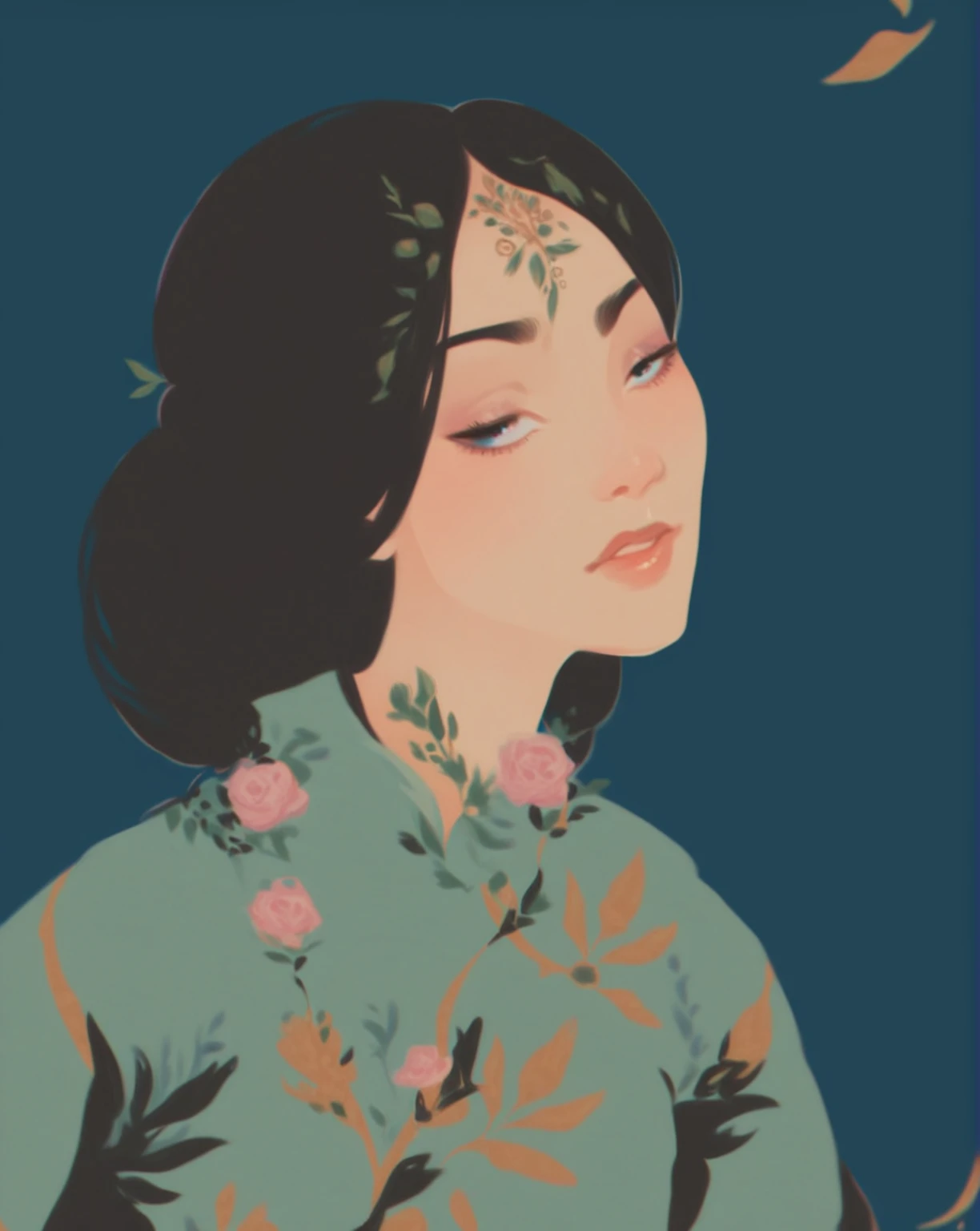 score_9, score_8_up, score_7_up, score_6_up, score_5_up, score_4_up, (Obra de arte, melhor qualidade:1.2), 1 girl, hyper detailed, light skin, realistic, 16k, highres, best quality, award winning, anatomically correct:1.5, painting, focus on hands