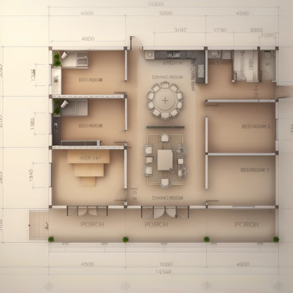 a drawing of a house with a living room and kitchen, architectural plan, single floor, floor plan view, plan drawing, floor plan, building plans, architectural plans, flat drawing, floorplan, house interior, architectural planning, architectural, plan, blueprint, layout, typical, flat, layout design, architectural drawing, 2 d overhead view, sketch - up, an architectural