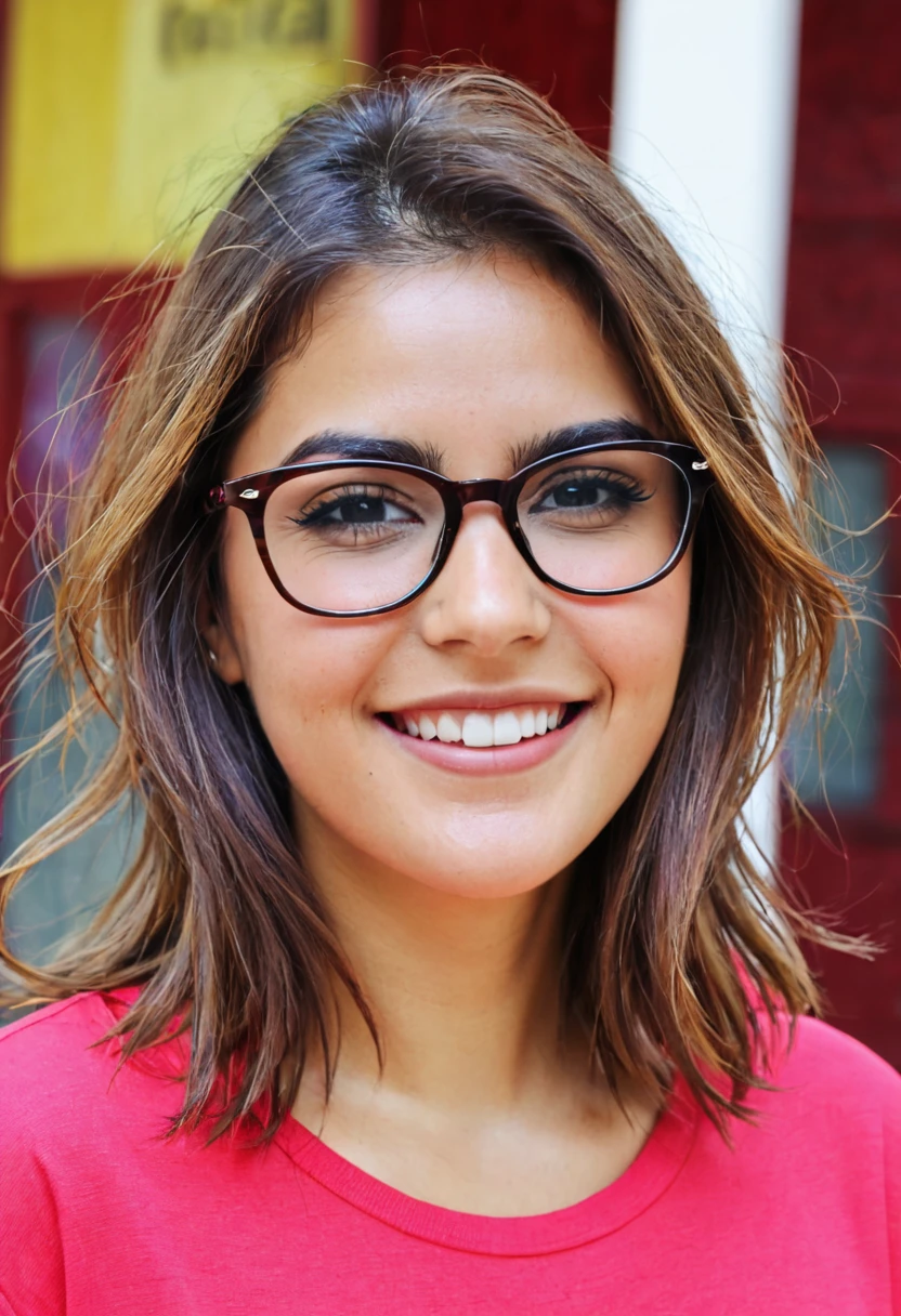 cineastra, happy wearing glasses, roupas descoladas