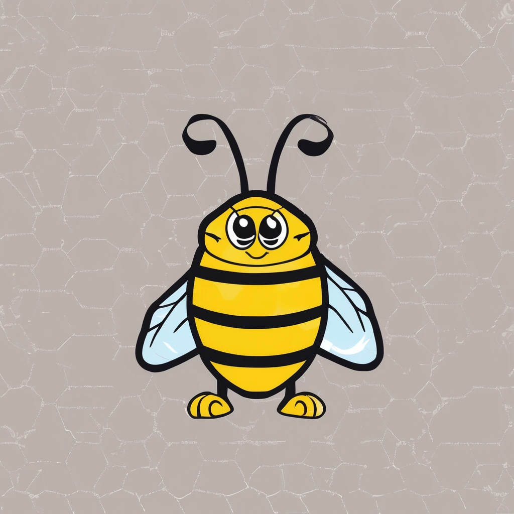 image , High quality , abeille cartoon ,gants de boxe