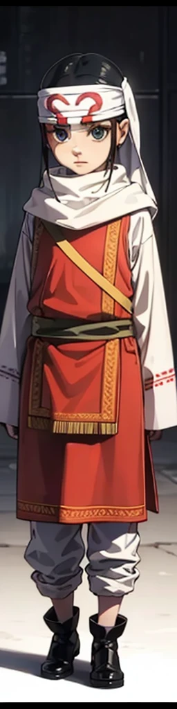  Extremely  beautiful cutte ???   10yearl old  kid  kid body extremely detailed clothing expensive cowl bandana on forehead  profile image  full body image style   girly face side view girl looking at me ultra cute face kid extremely detailed face extremely detailed facial detailed 