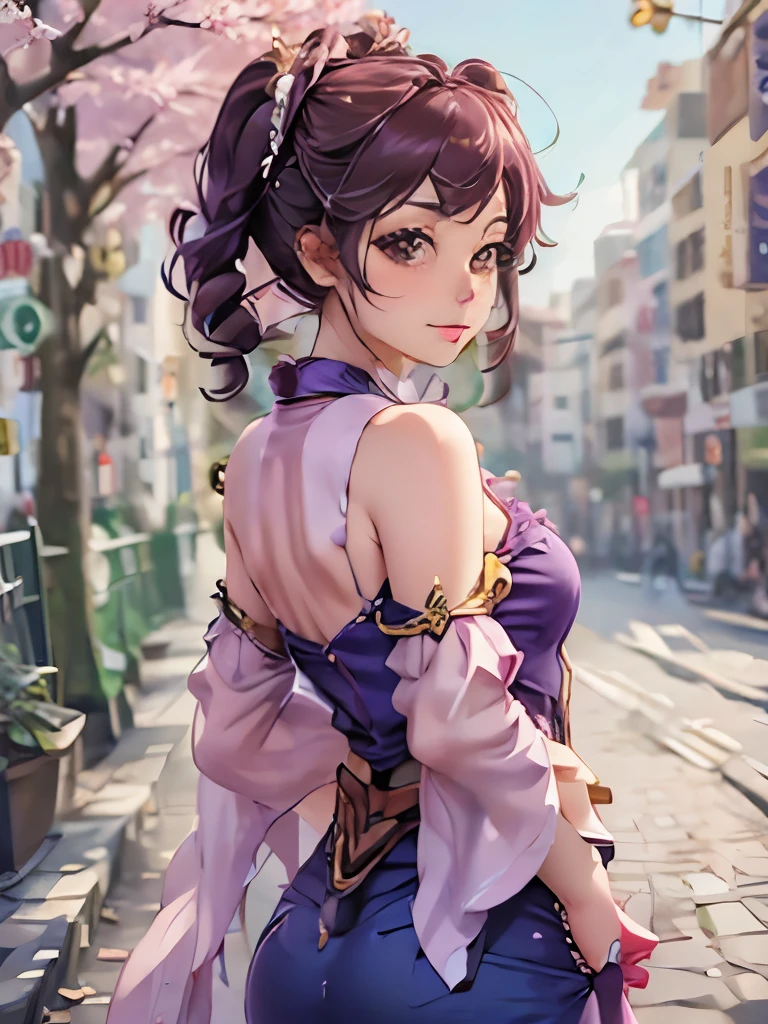 1girl , (incredibly_absurdres:1.5), 'solo' 'an extremely delicate , beautiful girl , 8k wallpaper,sakura:1.6,