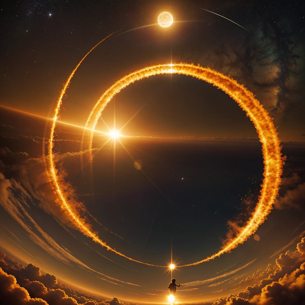 Infinities sun on earth