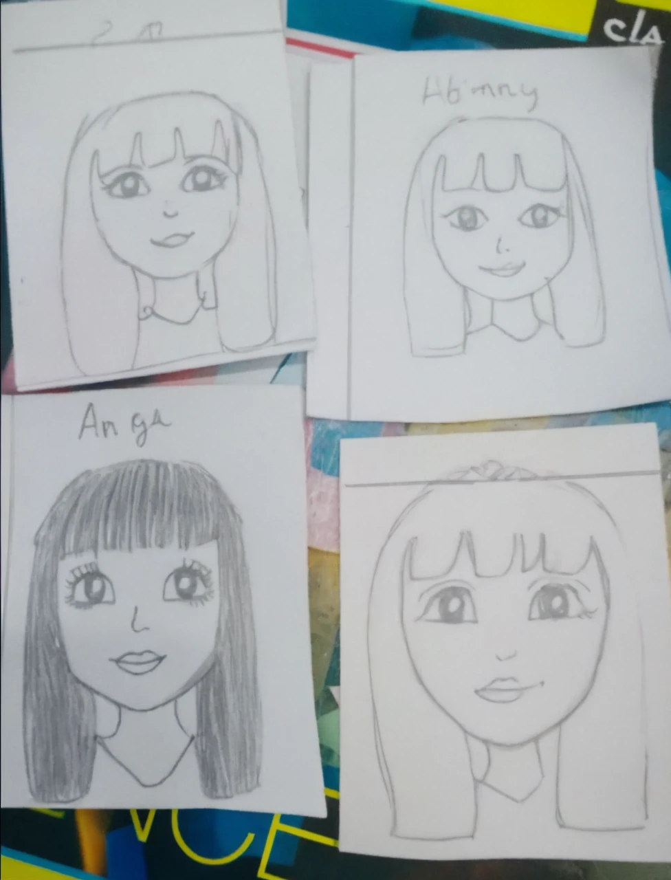 These all the girls in 3d
