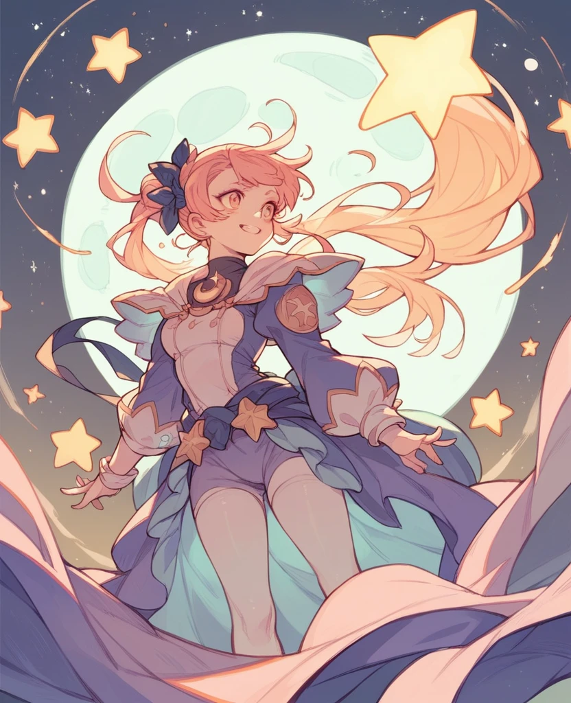 Moon and stars pic
