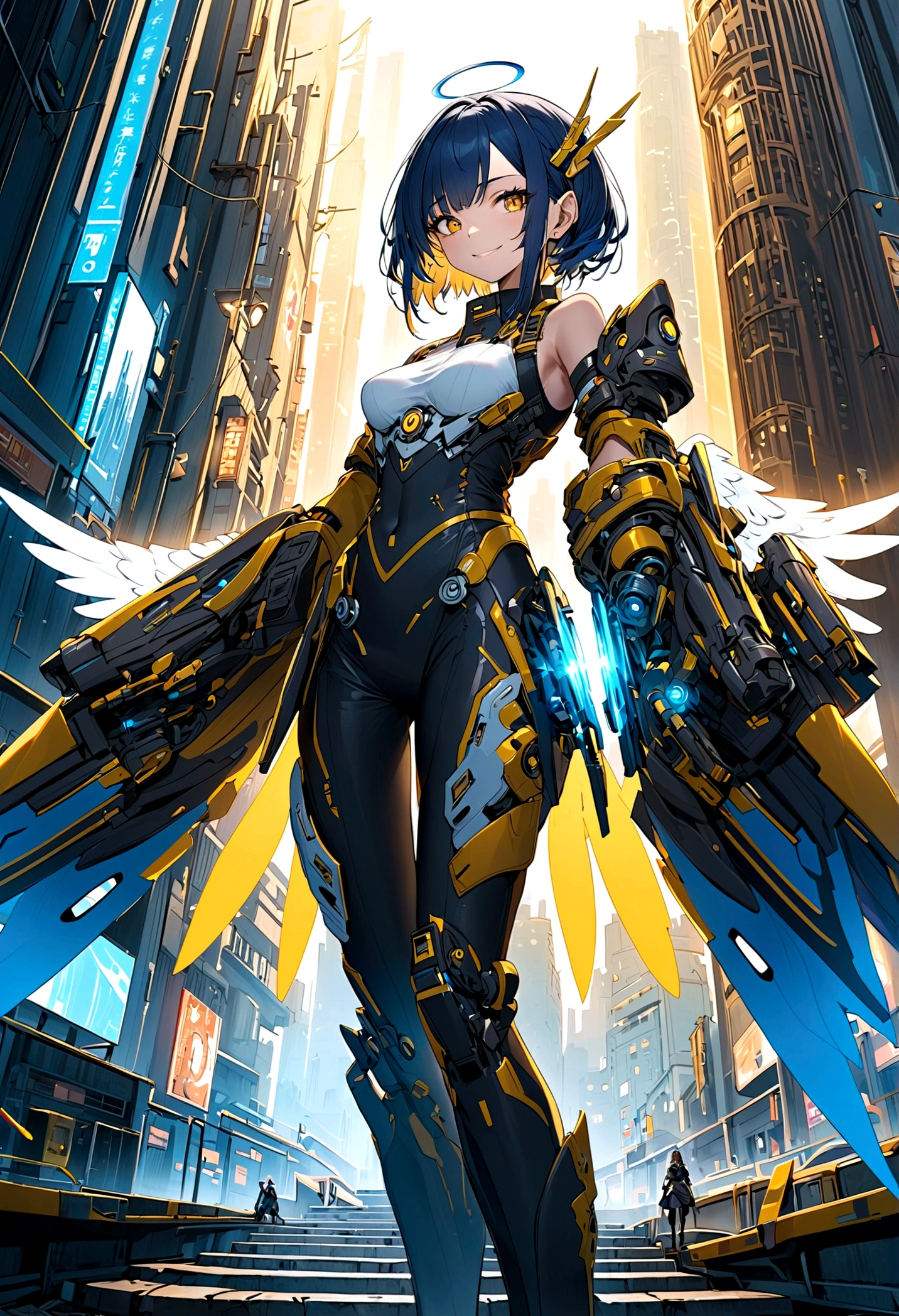 Kyoto Animation stylized anime mixed with tradition Chinese artworks~ A dragon flying at modern cyberpunk fantasy world. Cinematic Lighting, ethereal light, intricate details, extremely detailed, incredible details, full colored, complex details, insanely detailed and intricate, hypermaximalist, extremely detailed with rich colors. masterpiece, best quality, aerial view, HDR, UHD, unreal engine. plump looking at the camera, smooth thighs, (glittery jewelry) ((acrylic illustration, by artgerm, by kawacy, by John Singer Sargenti) dark Fantasy background, glittery jewelry, Representative, fair skin, beautiful face, Rich in details High quality, gorgeous, glamorous, 8k, super detail, gorgeous light and shadow, detailed decoration, detailed lines