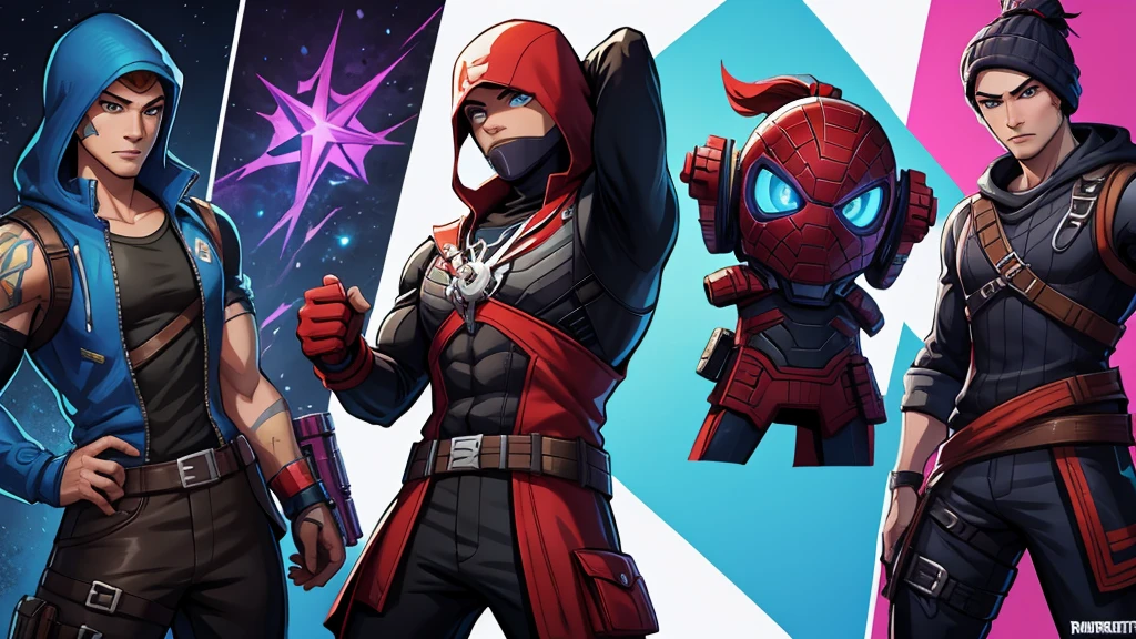 Fortnite, Marvel, wallpaper