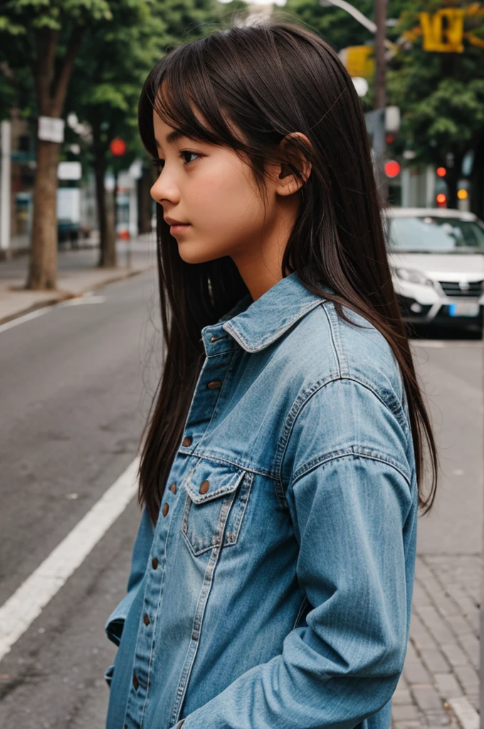 Faceless girl