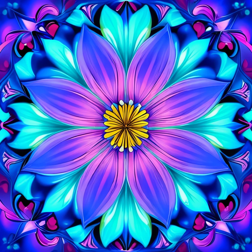 a flower with swirls and a blue background, glowing delicate flower, beautiful!!! digital art, gorgeous digital art, beautiful gorgeous digital art, very beautiful digital art, lily flower, beautiful color art!, beautiful digital art, by Marie Bashkirtseff, magical flowers, 🌺 cgsociety, beautiful flower, glowing flowers, by Albert Kotin, luminous flowers